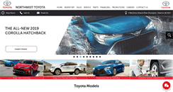 Desktop Screenshot of northwesttoyota.ca